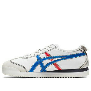 Onitsuka Tiger オニツカタイガー メンズ スニーカー 【Onitsuka Tiger Mexico 66 SD PF 'White Blue Red' 1183B543-101】 サイズ US_7.5(25.5cm)