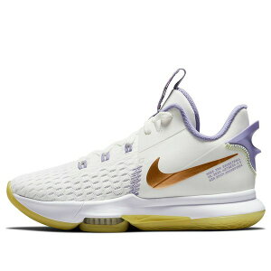 Nike �i�C�L �����Y �X�j�[�J�[ �yNike LeBron Witness 5 'Summit White Metallic Bronze' CQ9380-102�z �T�C�Y US_M_14