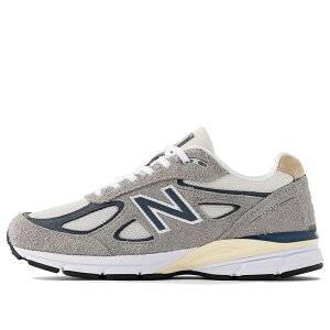 New Balance �j���[�o�����X �����Y �X�j�[�J�[ �yNew Balance 990v4 Made in USA x Teddy Santis 'Grey Suede' U990TA4�z �T�C�Y US_9.5(27.5cm)