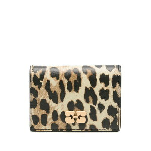 �K�j�[ ���f�B�[�X ���z �A�N�Z�T���[ Leopard-print wallet Neutrals