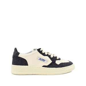 �I�[�g���[ ���f�B�[�X �X�j�[�J�[ �V���[�Y Medalist glitter-panel low-top sneakers White