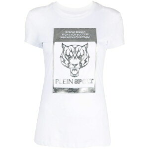 �v���C���X�|�[�c ���f�B�[�X T�V���c �g�b�v�X Sexy pure-fit tiger t-shirt White