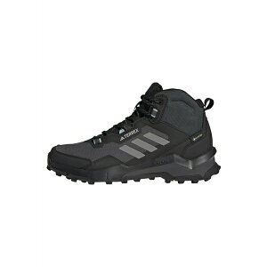 AfB_X ebNX fB[X tBbglX X|[c TERREX AX4 MID GORE-TEX HIKING - Hiking shoes - core black/grey three/mint ton