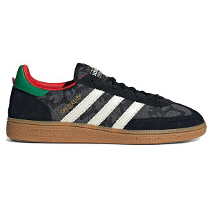 adidas �A�f�B�_�X �����Y �X�j�[�J�[ �yadidas Handball Spezial Black Core White Green�z �T�C�Y US_M_13 Core Black/Core White/Green