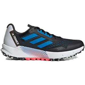 adidas �A�f�B�_�X �����Y �X�j�[�J�[ �yadidas Terrex Agravic Flow 2 Black Blue Rush Turbo�z �T�C�Y US_7(25.0cm) Core Black/Blue Rush/Turbo