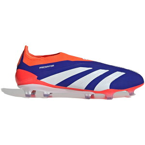 adidas �A�f�B�_�X �����Y �X�j�[�J�[ �yadidas Predator Elite Laceless FG Lucid Blue Cloud White Solar Red�z �T�C�Y US_6.5(24.5cm) Lucid Blue/Cloud White/Solar Red