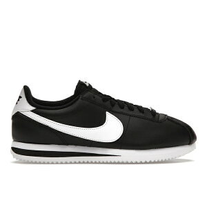 Nike �i�C�L �����Y �X�j�[�J�[ �yNike Cortez Basic Black White�z �T�C�Y US_9.5(27.5cm) Black/White-Metallic Silver