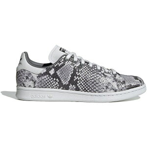 adidas �A�f�B�_�X �����Y �X�j�[�J�[ �yadidas Stan Smith Snakeskin�z �T�C�Y US_6(24.0cm) Crystal White/Grey Four/Core Black