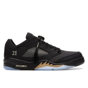 Jordan �W���[�_�� �����Y �X�j�[�J�[ �yJordan 5 Retro Low Wings�z �T�C�Y US_M_3.5 Black/Metallic Gold