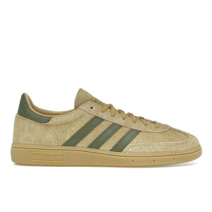 adidas �A�f�B�_�X �����Y �X�j�[�J�[ �yadidas Handball Spezial Golden Beige Focus Olive�z �T�C�Y US_12.5(30.5cm) Golden Beige/Focus Olive/Gum