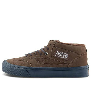 Vans �o���Y �����Y �X�j�[�J�[ �yVans x Nick Michel Half Cab 92 'Brown Navy' VN0A5KYABF1�z �T�C�Y US_5(23.0cm)