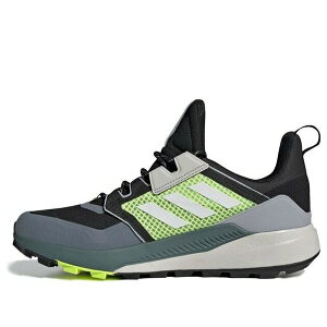 adidas �A�f�B�_�X �����Y �X�j�[�J�[ �yadidas Terrex Trailmaker Gtx 'Black Greyblue Yellow' FZ2521�z �T�C�Y US_9.5(27.5cm)