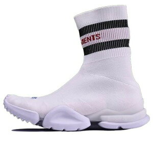 Reebok ���[�{�b�N �����Y �X�j�[�J�[ �yReebok Vetements x Sock Pump High Top 'White' CN3308�z �T�C�Y US_7(25.0cm)
