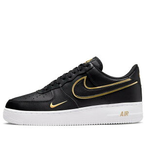 Nike �i�C�L �����Y �X�j�[�J�[ �yNike Air Force 1 '07 LV8 'Metallic Swoosh Pack - Black' DA8481-001�z �T�C�Y US_11.5(29.5cm)