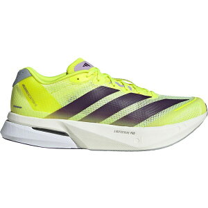 adidas �A�f�B�_�X �����Y �X�j�[�J�[ Solar Yellow/Aurora Plum/Powder Plum �yadidas Adizero Boston 13 Solar Yellow Plum�z �T�C�Y US_M_13