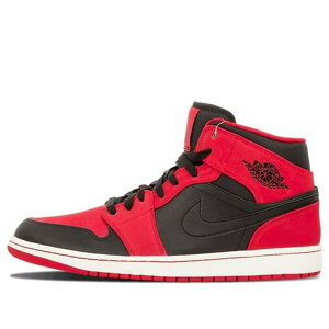Air Jordan W[_ Y Xj[J[ yAir Jordan 1 Mid 'Bred' 2013 554724-005z TCY US_8(26.0cm)