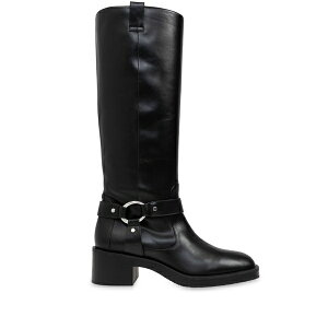 �X�`���A�[�g ���C�c�}�� ���f�B�[�X �u�[�c �V���[�Y Jax leather biker boots Black