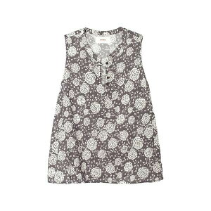 �L�Z���i ���f�B�[�X �V���c �g�b�v�X Tish floral-print buttoned top Grey
