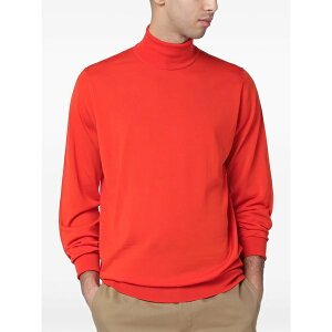 �W�����X���h���[ �����Y �j�b�g&�Z�[�^�[ �A�E�^�[ Roll-neck richards sweater Orange