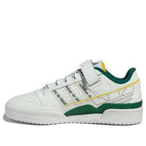 adidas �A�f�B�_�X �����Y �X�j�[�J�[ �yadidas Forum Low Shoes 'White Green' GX3001�z �T�C�Y US_10.5(28.5cm)