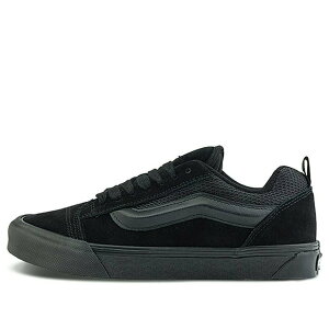 Vans �o���Y �����Y �X�j�[�J�[ �yVans Knu Skool Classics 'Black' VN0009QCBKA�z �T�C�Y US_9(27.0cm)