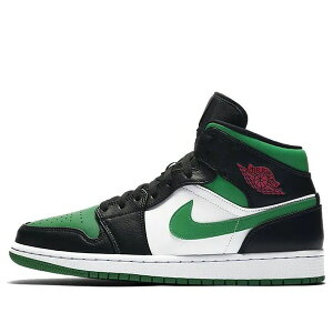 Air Jordan W[_ Y Xj[J[ yAir Jordan 1 Mid 'Green Toe' 554724-067z TCY US_10(28.0cm)