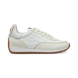 ダナキャラン レディース スニーカー シューズ Women's Lanie Lace Up Sneakers Cream /Gold