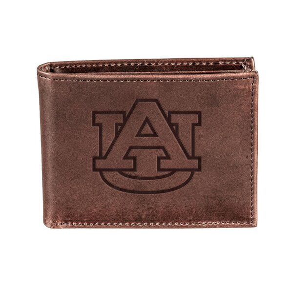 エバーグローンエンタープライズ メンズ 財布 アクセサリー Auburn Tigers Bifold Leather Wallet Brown