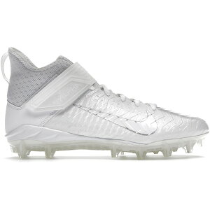 Nike �i�C�L �����Y �X�j�[�J�[ �yNike Alpha Menace Pro 2 Mid White�z �T�C�Y US_M_14 White/Chrome/White