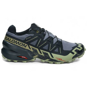 Salomon �T������ �����Y �X�j�[�J�[ �ySalomon Speedcross 6 Gore-Tex Grisaille Carbon Tea�z �T�C�Y US_11.5(29.5cm) Grisaille/Carbon/Tea