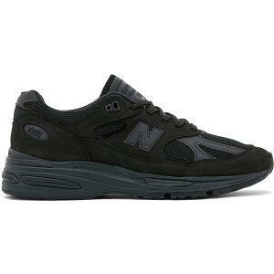 New Balance �j���[�o�����X �����Y �X�j�[�J�[ �yNew Balance 991v2 MiUK Dover Street Market Triple Black�z �T�C�Y US_M_4.5 Black