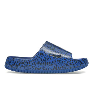 Nike �i�C�L �����Y �X�j�[�J�[ �yNike Calm Slide Electric Pack Olympic Safari Racer Blue�z �T�C�Y US_M_13 Racer Blue/Dark Obsidian-Racer Blue