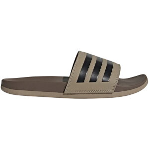 adidas �A�f�B�_�X �����Y �X�j�[�J�[ �yadidas Adilette Comfort Slides Blanch Cargo Core Black Earth Strata�z �T�C�Y US_9(27.0cm) Blanch Cargo/Core Black/Earth Strata