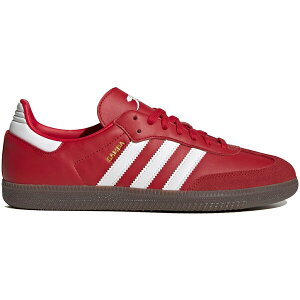 adidas �A�f�B�_�X �����Y �X�j�[�J�[ �yadidas Samba Team Arsenal�z �T�C�Y US_9.5(27.5cm) Team Power Red/Core Black/Gum
