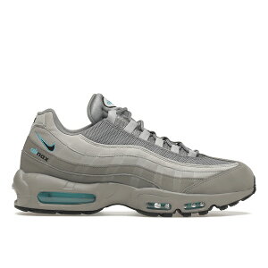Nike �i�C�L �����Y �X�j�[�J�[ �yNike Air Max 95 Retro Logo Grey Aqua�z �T�C�Y US_8(26.0cm) Grey/Aqua-Black