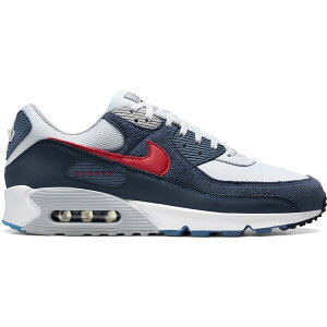 Nike �i�C�L �����Y �X�j�[�J�[ �yNike Air Max 90 New England Patriots�z �T�C�Y US_11(29.0cm) White/University Red/College Navy