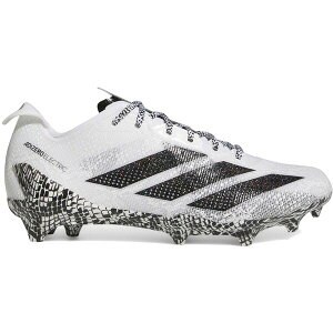 adidas �A�f�B�_�X �����Y �X�j�[�J�[ �yadidas Adizero Electric II 7v7 Cloud White Core Black Silver Metallic�z �T�C�Y US_8.5(26.5cm) Cloud White/Core Black/Silver Metallic