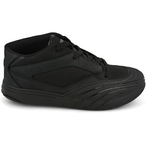 Givenchy �W�o���V�[ �����Y �X�j�[�J�[ �yGivenchy Suede Trimmed Mid-Top Sneakers Black�z �T�C�Y US_9(27.0cm) Black
