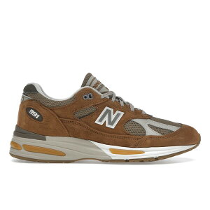 New Balance �j���[�o�����X �����Y �X�j�[�J�[ �yNew Balance 991v2 MiUK Caramel Cafe�z �T�C�Y US_9.5(27.5cm) Carmel Cafe/Dijon