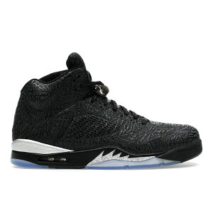 Jordan �W���[�_�� �����Y �X�j�[�J�[ �yJordan 5 Retro 3Lab5 Black Silver�z �T�C�Y US_10(28.0cm) Black/Metallic Silver