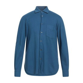 【送料無料】 アスペジ メンズ シャツ トップス Shirts Navy blue