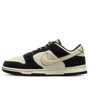 Nike �i�C�L ���f�B�[�X �X�j�[�J�[ �y(WMNS) Nike Dunk Low LX 'Black Team Gold' DV3054-001�z �T�C�Y US_W_13