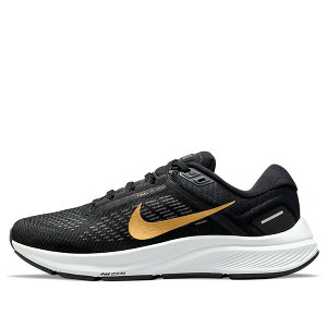 Nike �i�C�L ���f�B�[�X �X�j�[�J�[ �y(WMNS) Nike Air Zoom Structure 24 'Black Metallic Gold Coin' DA8570-003�z �T�C�Y US_W_11
