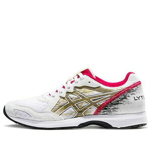 ASICS �A�V�b�N�X ���f�B�[�X �X�j�[�J�[ �y(WMNS) ASICS Lyteracer White Sneakers 1012A159-100�z �T�C�Y US_5(22.0cm)