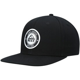 リーフ メンズ 帽子 アクセサリー REEF Woodbury Snapback Hat Black