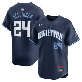 ナイキ メンズ ユニフォーム トップス Cody Bellinger Chicago Cubs Nike City Connect Limited Player Jersey Navy