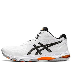 ASICS �A�V�b�N�X �����Y �X�j�[�J�[ �yASICS Netburner Ballistic FF MT 2 'White Black' 1051A042-101�z �T�C�Y US_10.5(28.5cm)