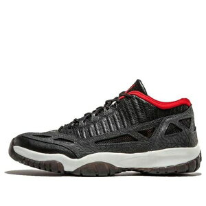 Jordan �W���[�_�� �����Y �X�j�[�J�[ �yAir Jordan 11 Retro Low IE 'Black Charcoal Red' 2003 306008-061�z �T�C�Y US_8(26.0cm)