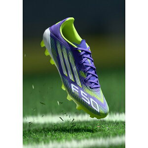 �A�f�B�_�X �����Y �t�B�b�g�l�X �X�|�[�c F50 LEAGUE 2G/3G AG - Firm-ground football boots - purple rush/footwear white/lucid lemon