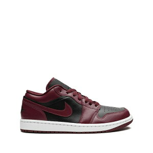 �W���[�_�� ���f�B�[�X �X�j�[�J�[ �V���[�Y Air jordan 1 low dark beetroot sneakers Black